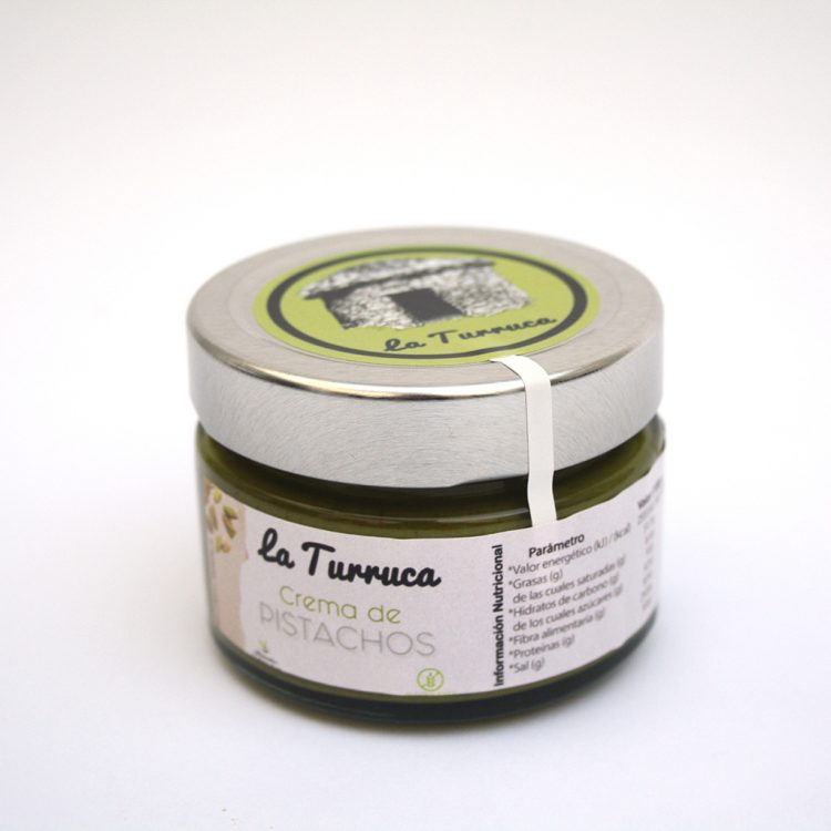 Tarro de crema de pistacho