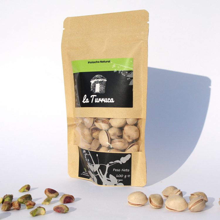 Natural y con cáscara (100 gramos)