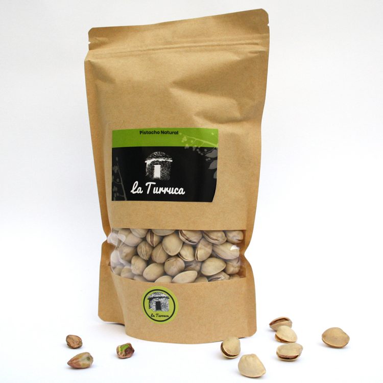 Natural y con cáscara (500 gramos)